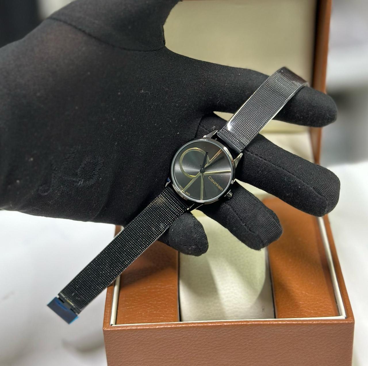 Calvin Klein Quartz Stainless Steel Strap Watch
