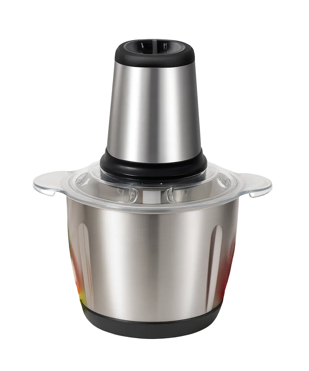 2L Electric Food Chopper Stainless Steel Double Blade Kitchen Grinder
