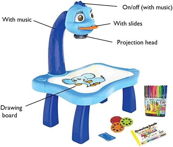 Drawing Projector for Kids with Light & Music