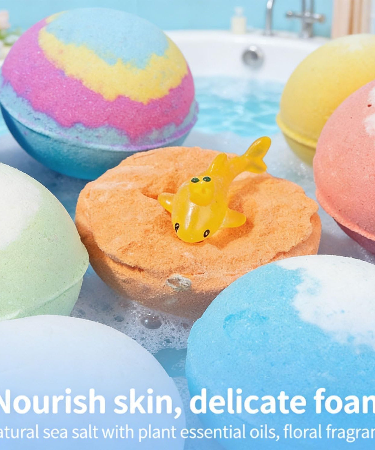 Kids Bath Bombs with Toys Inside