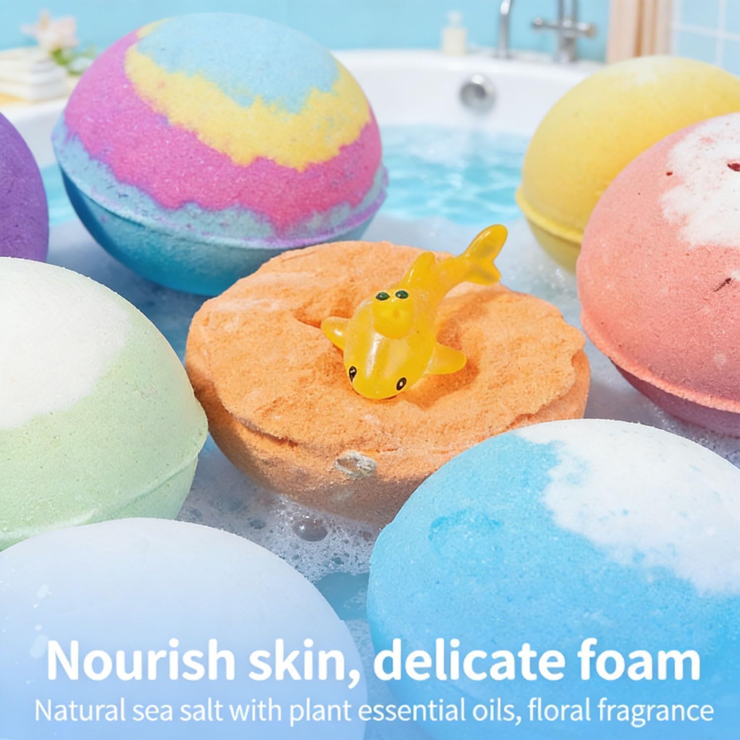 Kids Bath Bombs with Toys Inside