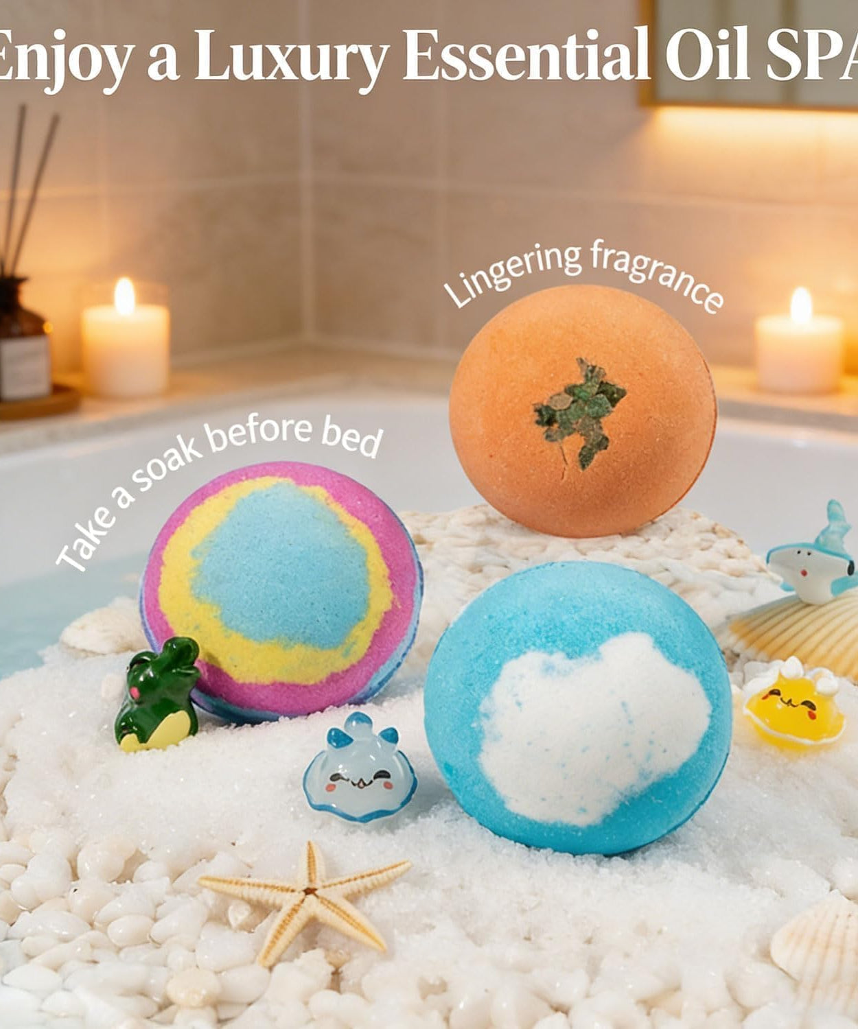 Kids Bath Bombs with Toys Inside