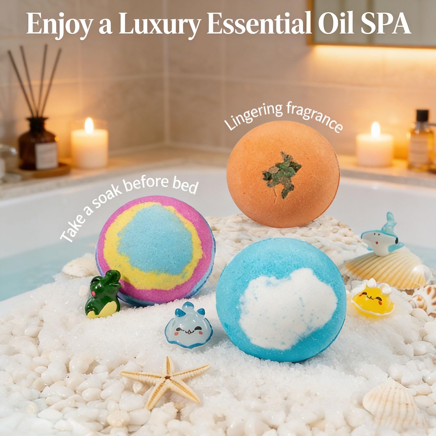 Kids Bath Bombs with Toys Inside