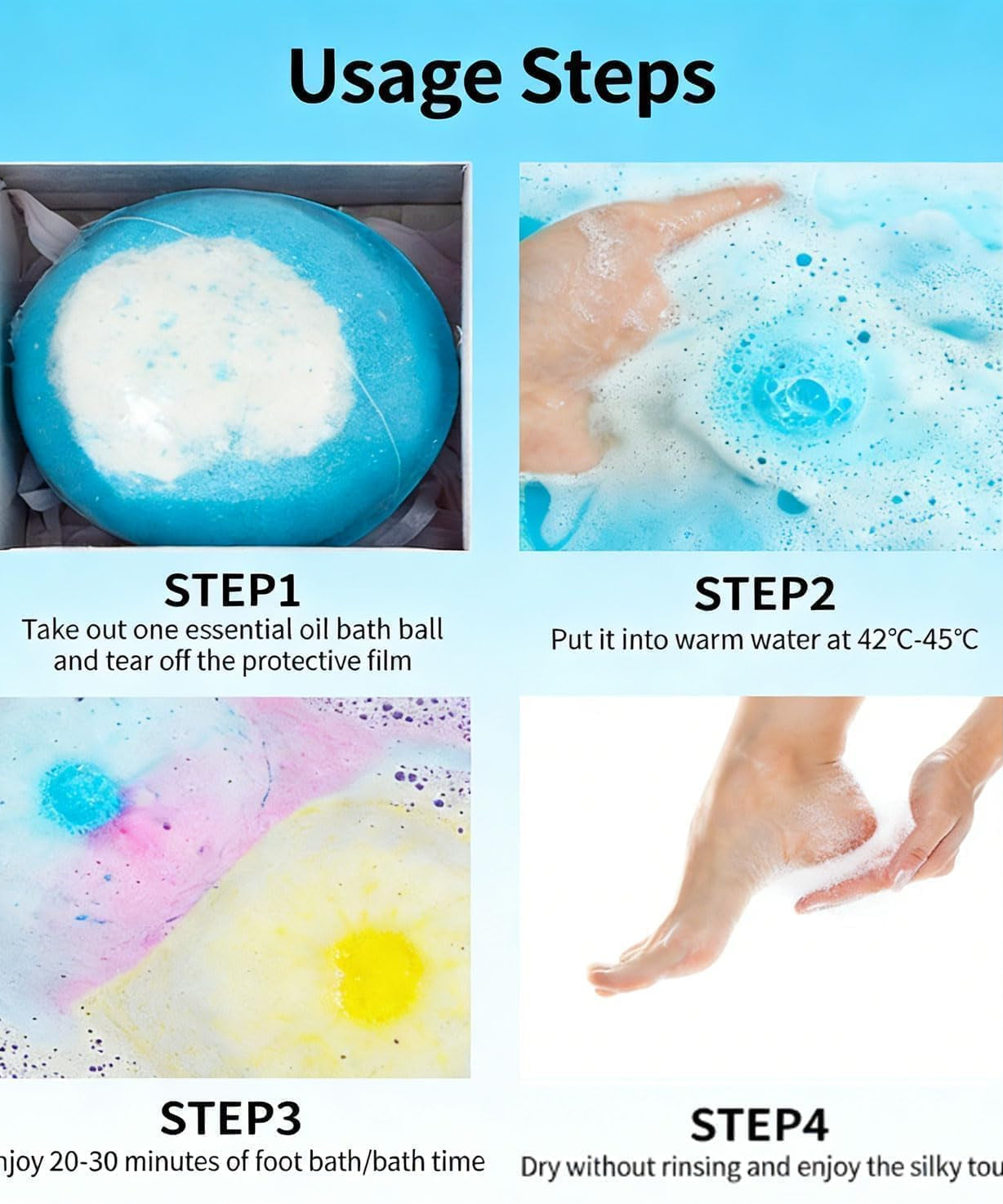 Kids Bath Bombs with Toys Inside
