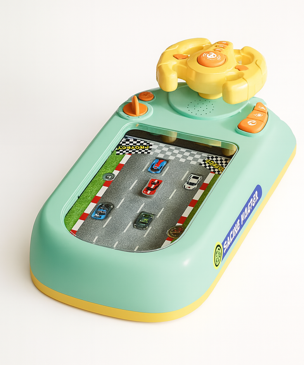 Car Adventure Track Set Interactive Toy with Mini Cars and Fun Obstacles