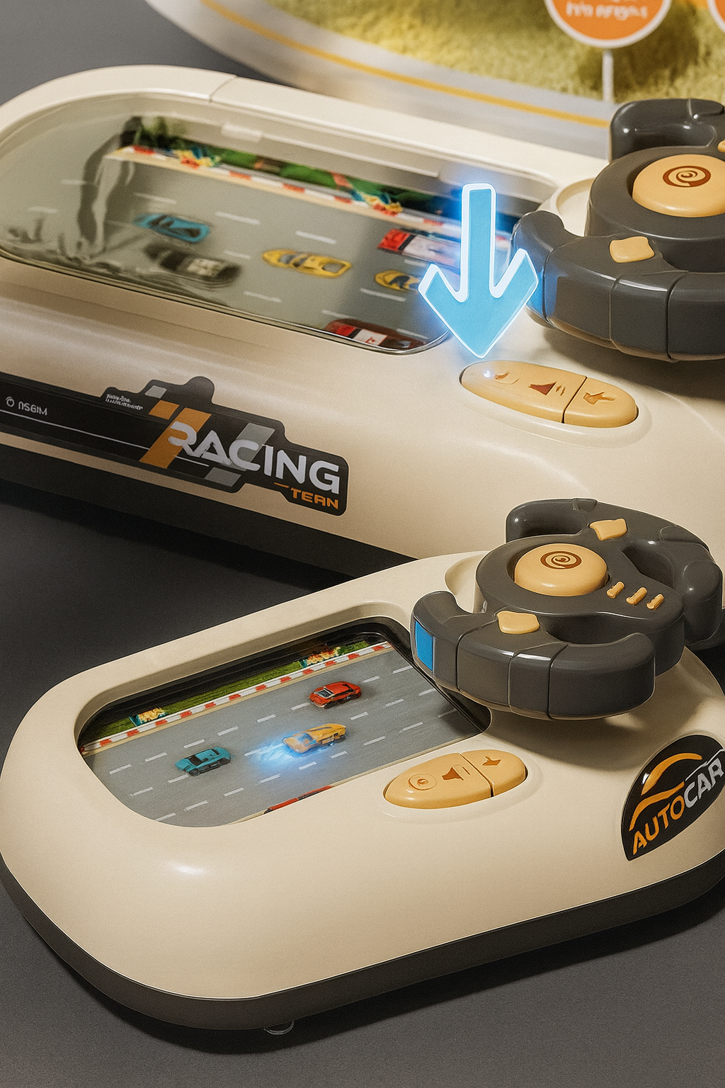 Car Adventure Track Set Interactive Toy with Mini Cars and Fun Obstacles