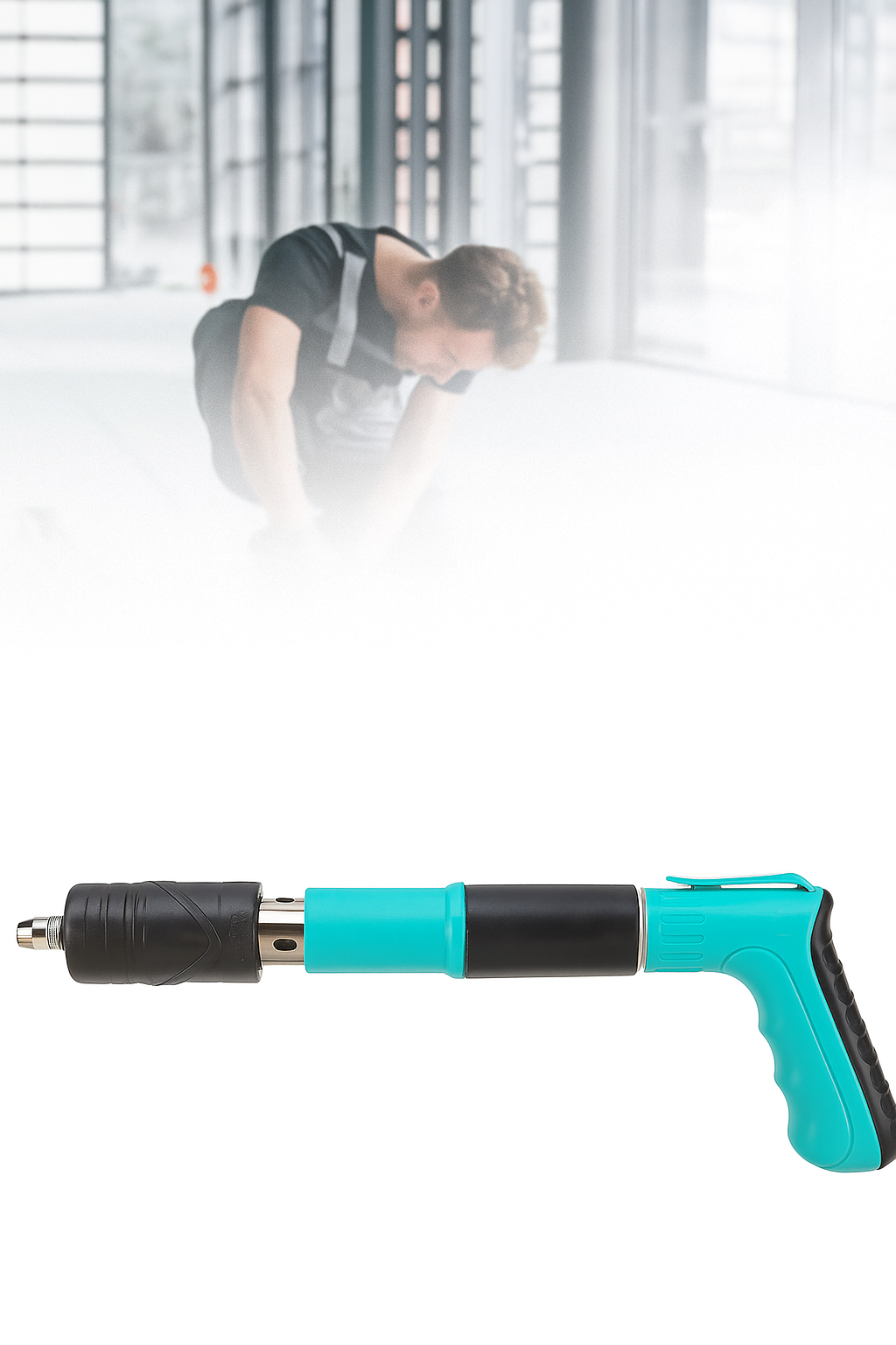 Electric Nail Gun Cordless Stapler Heavy Duty Nailer for Wood Upholstery