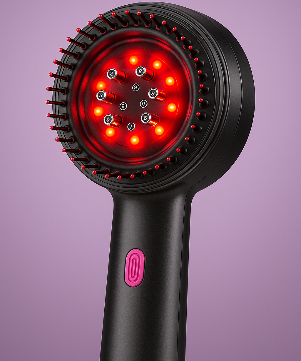 Electric Scalp Massager Comb Vibrating Hair Brush Relaxation Device