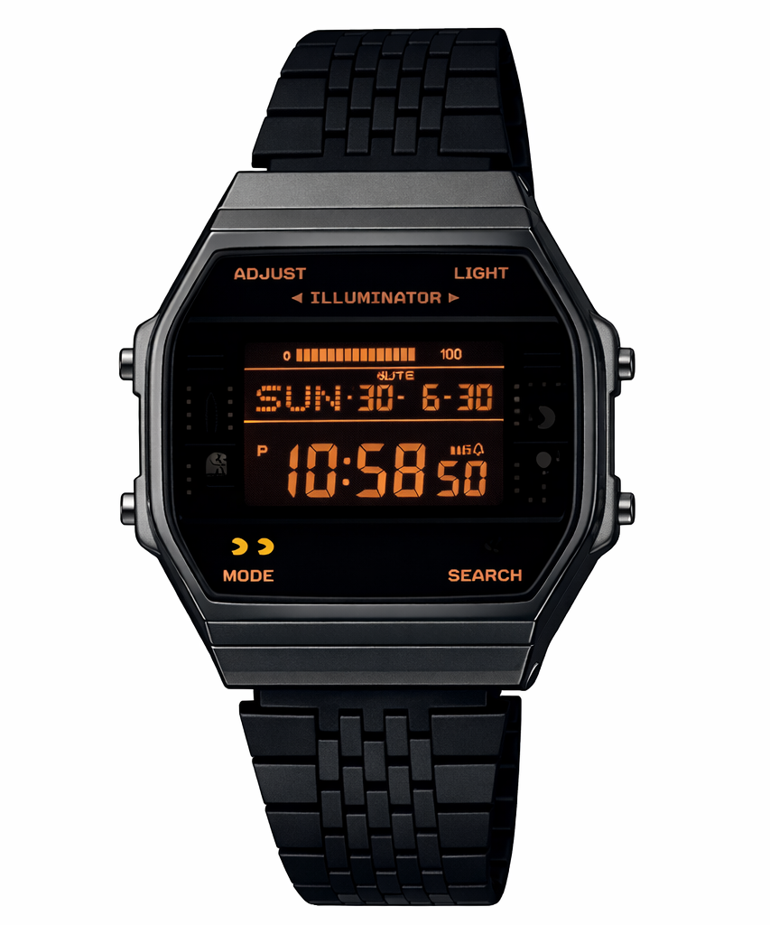Pac-Man Limited Edition Bluetooth Digital Watch with Steel Bracelet