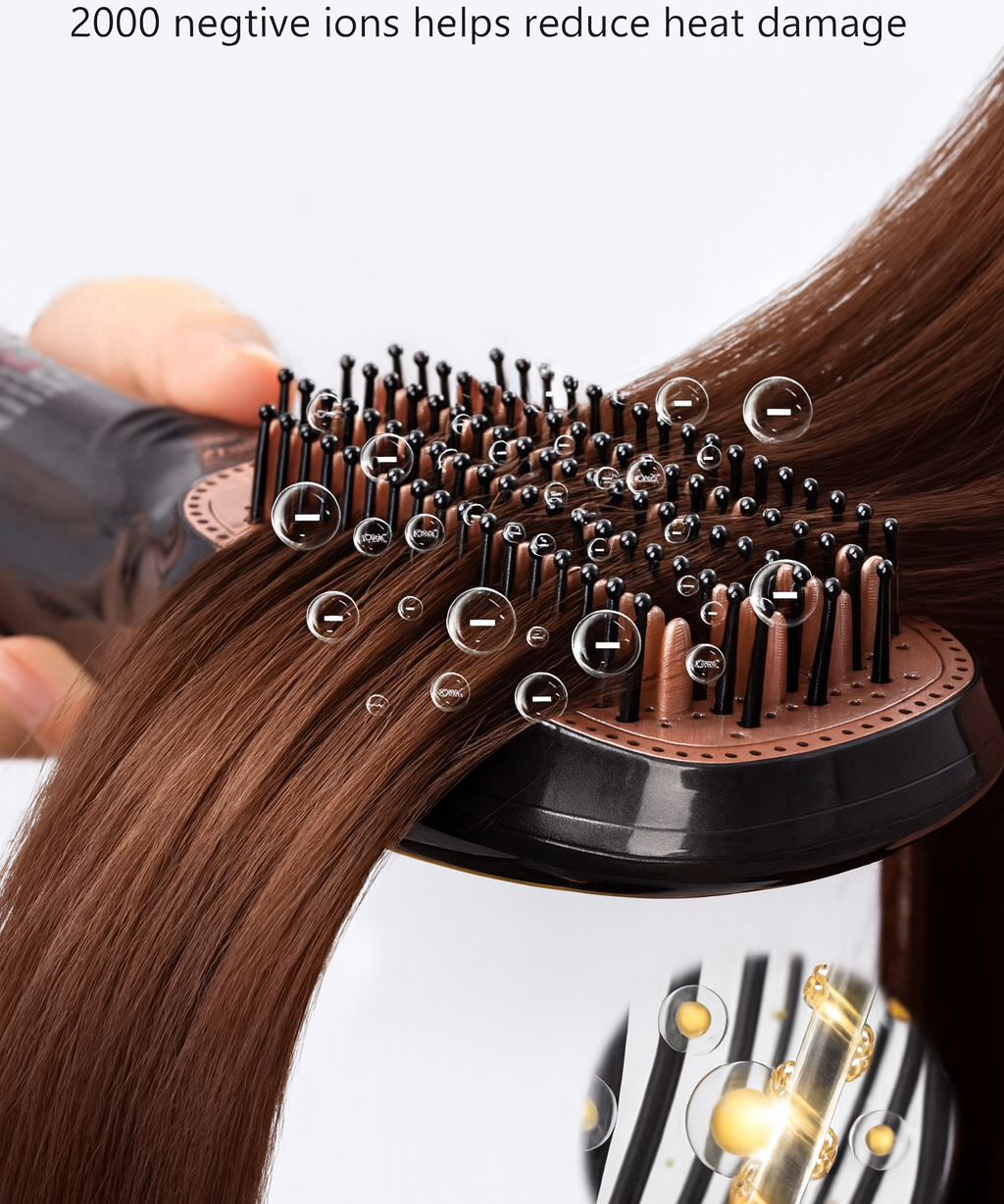 Joy 2 in 1 Hair Straightener Curler Ceramic Styling Iron for Smooth Hair