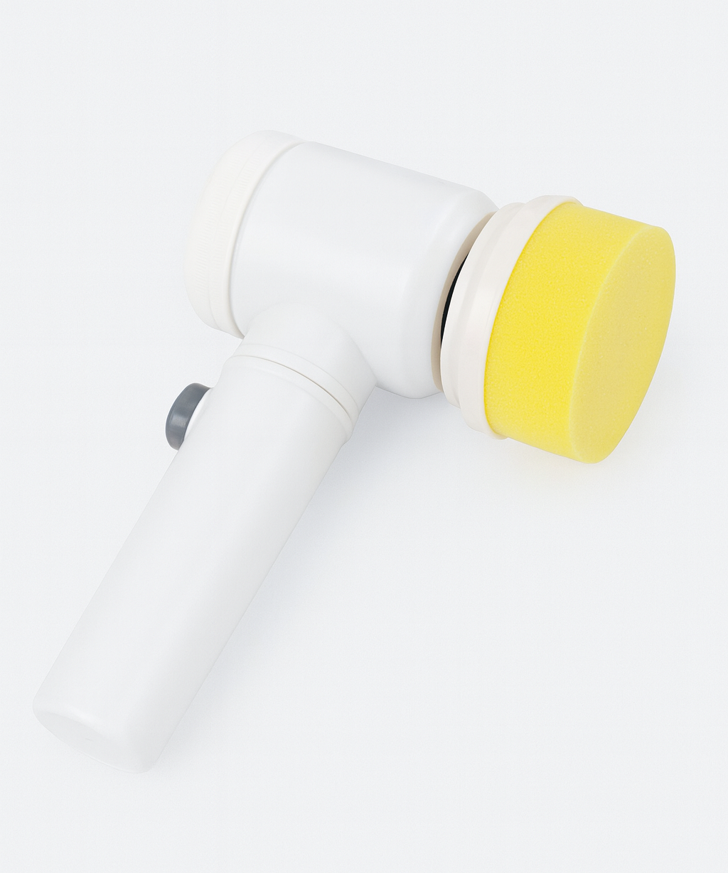 Electric Cleaning Brush 3 Head Scrubber Portable Handheld Household Tool