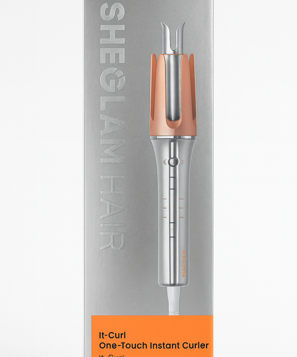 Sheglam Hair Curling Iron Professional Ceramic Curler Wand Styling Tool