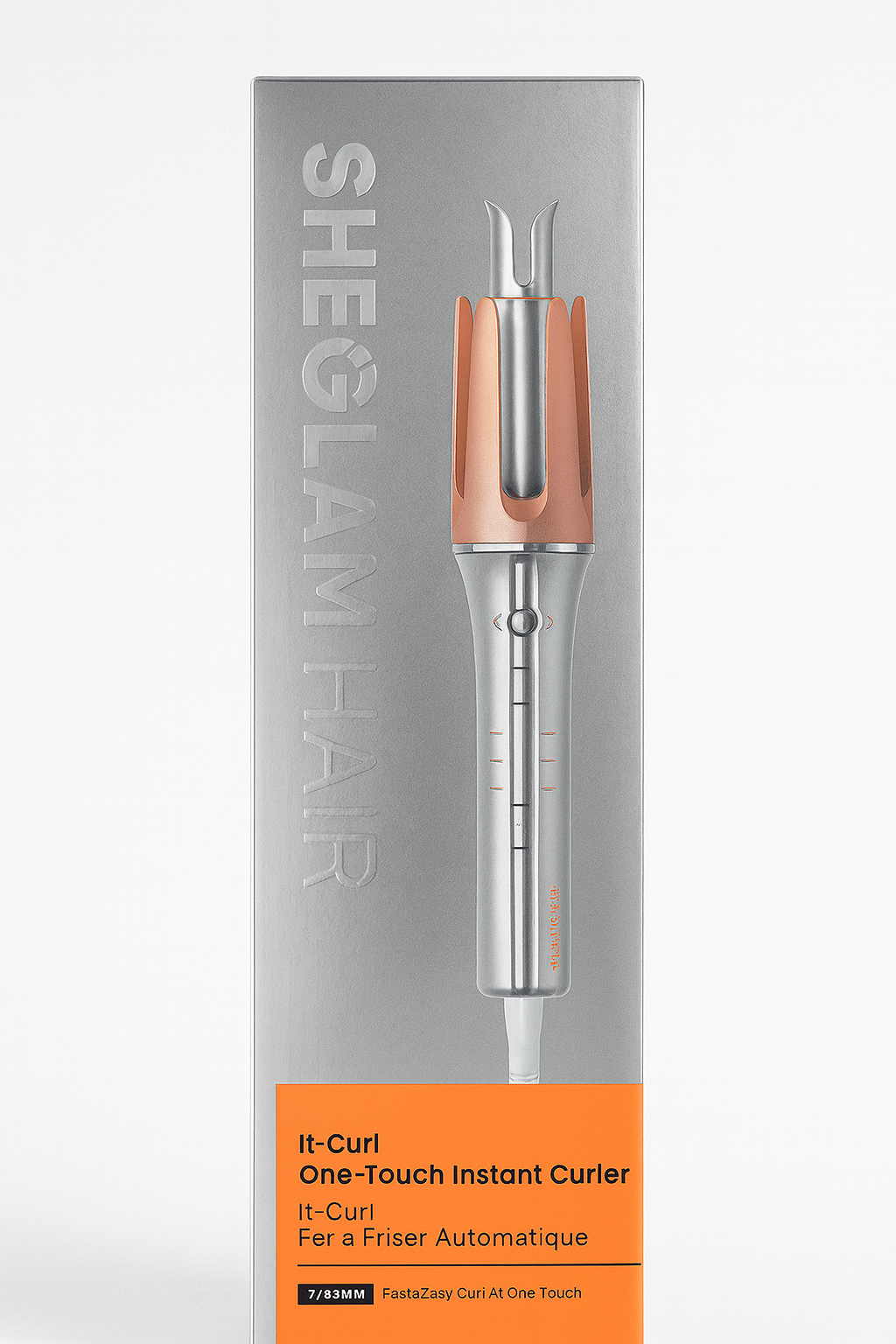 Sheglam Hair Curling Iron Professional Ceramic Curler Wand Styling Tool