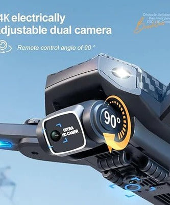 HD 4K Double Camera Flying Drone