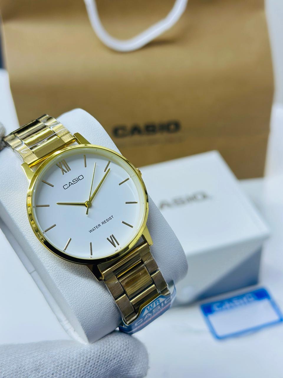 CASIO Enticer Analog MTP Stainless Steel Men's Watch