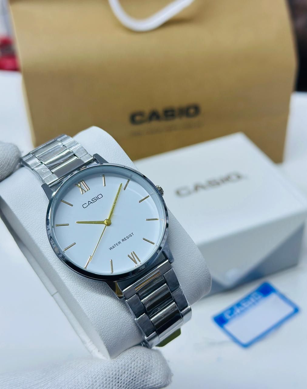 CASIO Enticer Analog MTP Stainless Steel Men's Watch