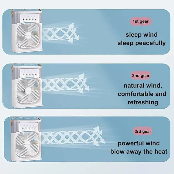 Portable Air Cooler with Ice Tray