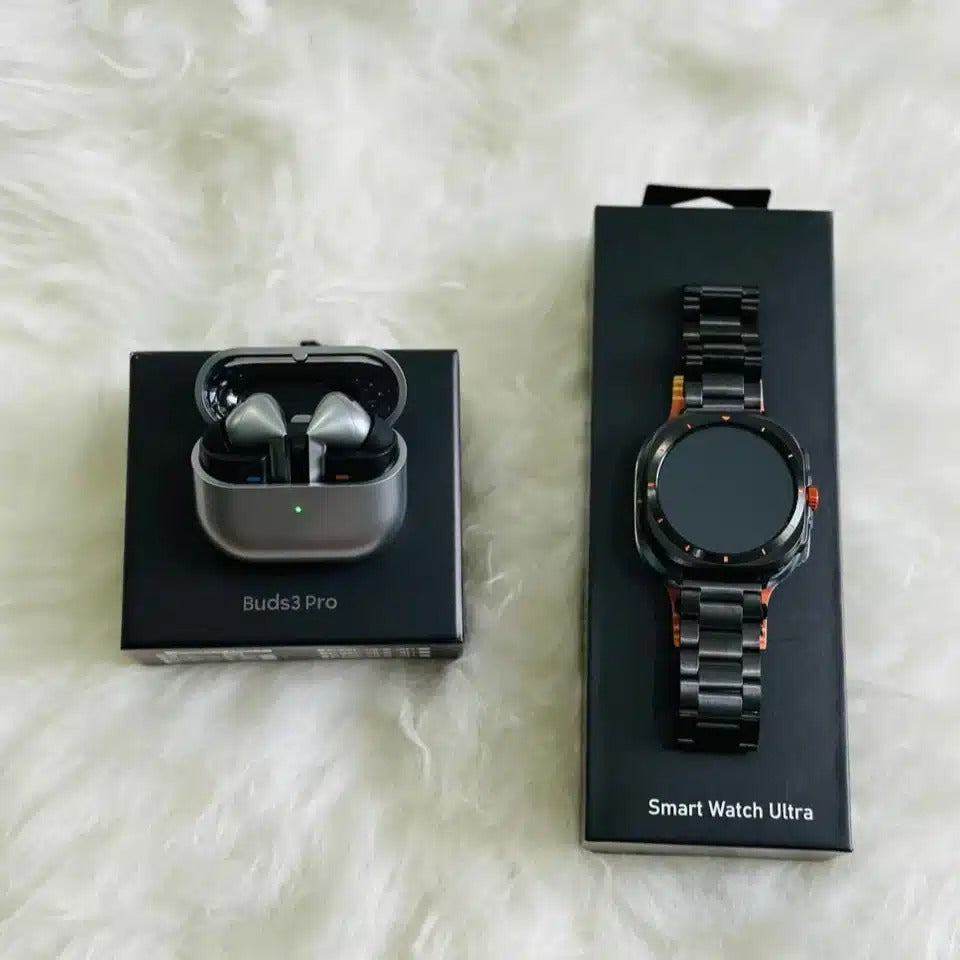 Samsung Galaxy Ultra Smartwatch + Samsung Buds 3