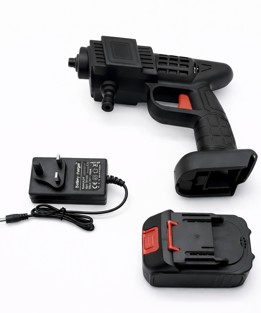 Car Washer Cleaning Gun with Double Lithium Battery 68Vh Portable Pressure Washer